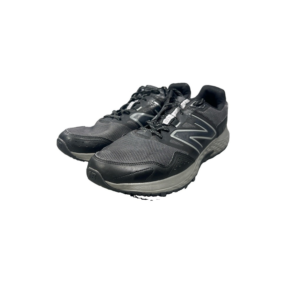 New Balance Shoe T410 Trail Run M 13 W 14.5 Black Gray Athletic Sport Comfort